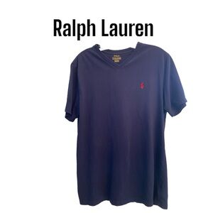 Ralph Lauren Navy Blue Short Sleeve Polo Shirt XL